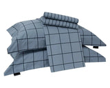 Kit 5 Peças Loft Edredom + Jogo de Cama em Algodão Percal 180 Fios