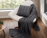 Almofada Decorativa em Tricot 0.45x0.45m