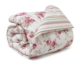 Kit 5 Peças Garden Edredom + Jogo de Cama em Algodão Percal 180 Fios