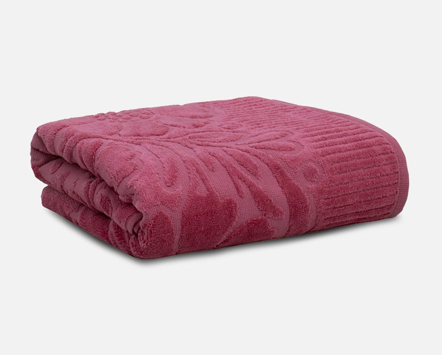 Toalha de Banho Velvet Flower 100% Algodão | 420 g/m²