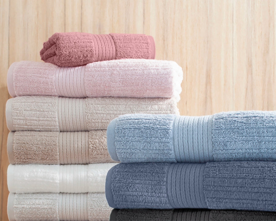 Toalha de Banho Veneza Canelada Ultra Soft - 480 g/m²