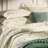 Jogo De Cama Posta Elise 9 Peças 200 Fios Bordado