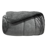 Coberdrom Capetown Liso Microfibra Sherpa Dupla Face