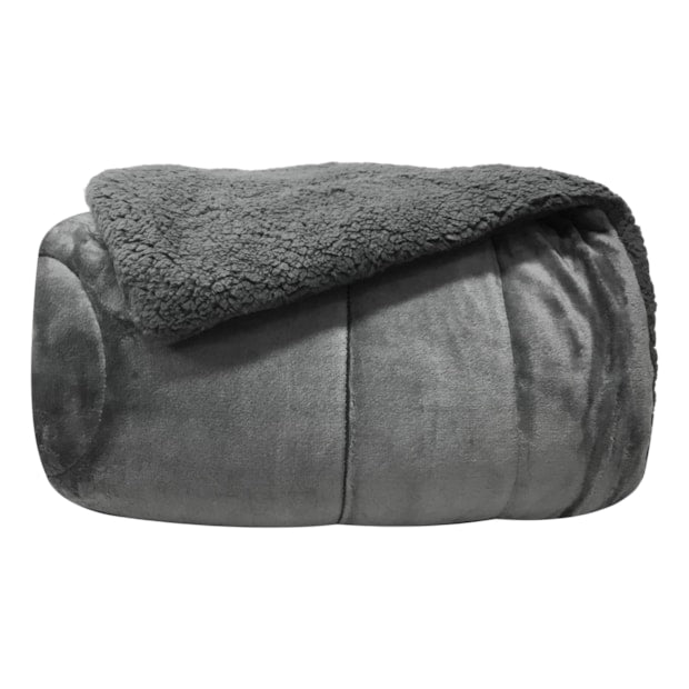 Coberdrom Capetown Liso Microfibra Sherpa Dupla Face