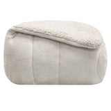 Coberdrom Capetown Liso Microfibra Sherpa Dupla Face