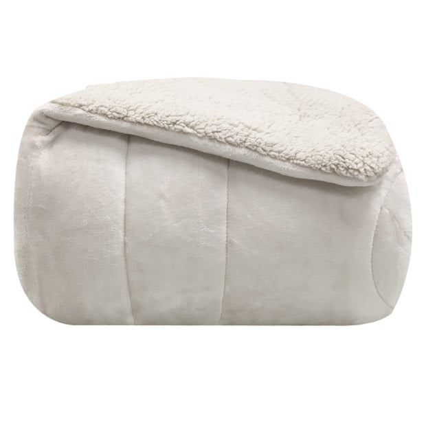 Coberdrom Capetown Liso Microfibra Sherpa Dupla Face