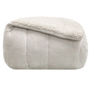 Coberdrom Capetown Liso Microfibra Sherpa Dupla Face