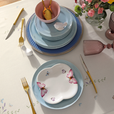 Toalha de Mesa Quadrada Clean Renova Jardim 4 Lugares