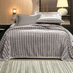 Cobertor Casal Desert Aveludado Fleece Texturizado - Gramatura: 400g/m²