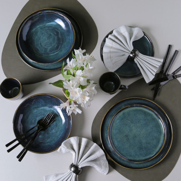 Aparelho de Jantar Porto Brasil Bio Oceano (16 Peças)