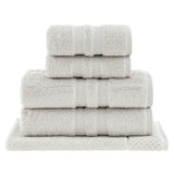 Jogo de Toalhas Banhão 5 Peças Fio Egípcio Penteado | 550 g/m²