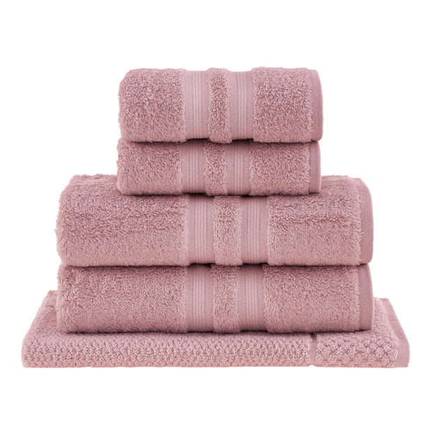 Jogo de Toalhas Banhão 5 Peças Fio Egípcio Penteado | 550 g/m²