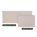 Kit Tapete para Cozinha 65cm + Passadeira 1,60m Missoni Antiderrapante (2 peças)