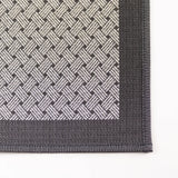 Kit Tapete para Cozinha 75cm + Passadeira 1,20m Antiderrapante Jacquard Bavaria (2 peças)