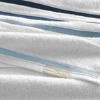 Toalha de Rosto Lumina Branco e Azul