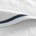 Toalha de Rosto Lumina Branco e Azul