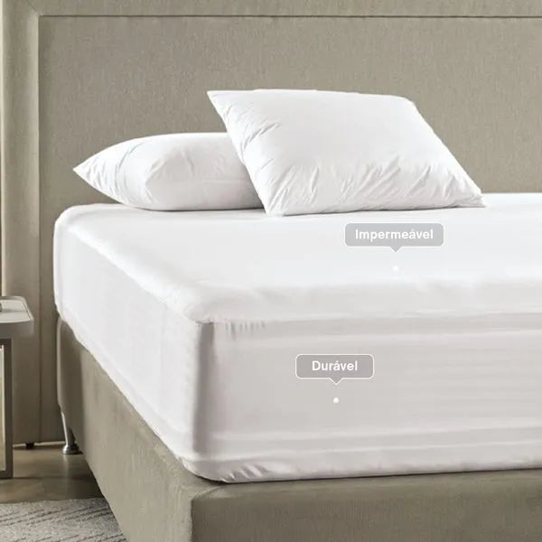 Protetor de Travesseiro Impermeável  Francis Branco