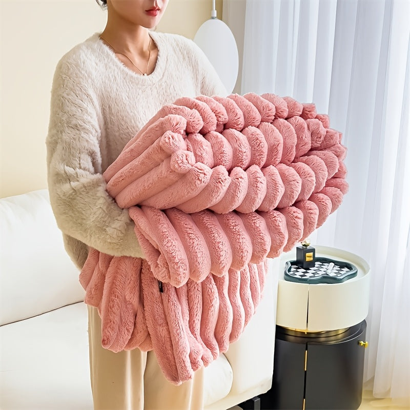 Manta Jacquard - Fleece Macio