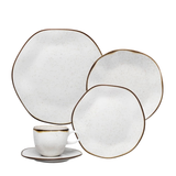 Aparelho de Jantar e Chá Ryo Maresia 20 Peças em Porcelana