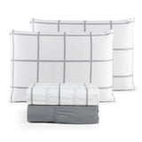 Jogo de Lençol Letter  4 Peças Micropercal 200 Fios Estampado