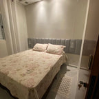 Kit  7 Cabeceiras Estofada Modular Cama Casal Padrão