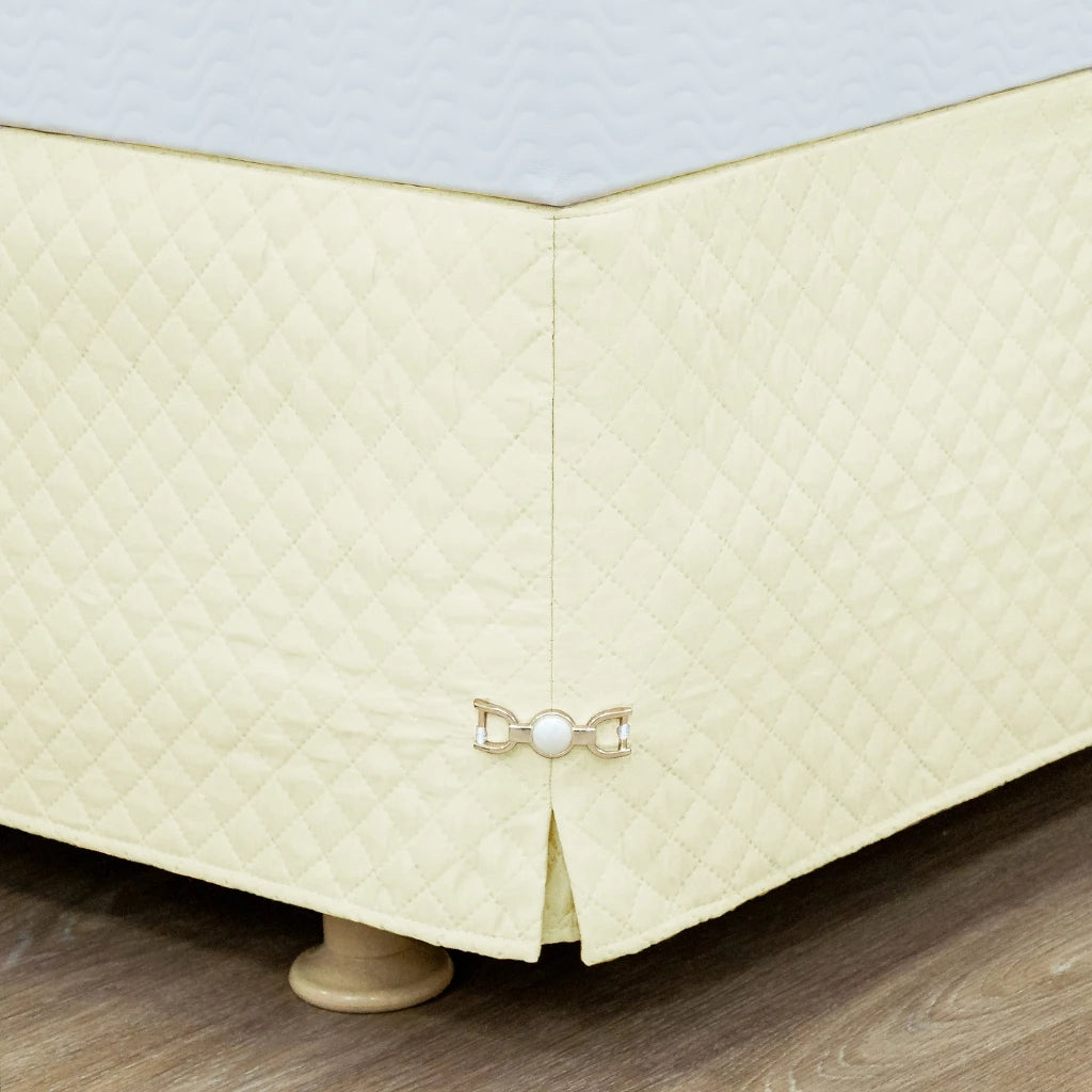 Saia para Cama Box Matelada com Pingente Várias Cores