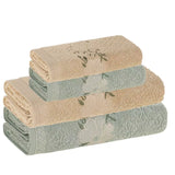 Jogo de Toalhas Yuna 4 Peças – 430 g/m²