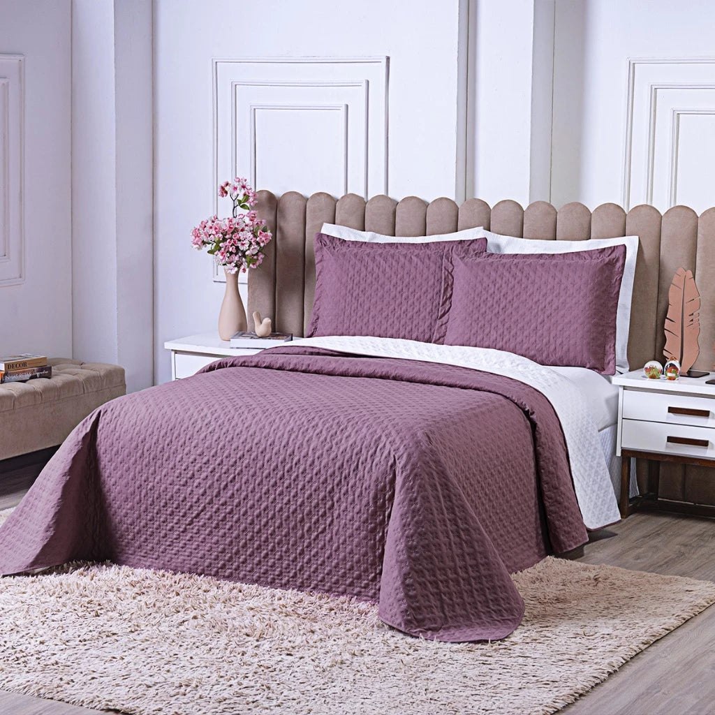 Kit Cobre Leito Mattel 3 Peças Matelassado Dupla Face