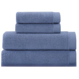 Jogo de Toalhas Banho Dual Air 4 Peças – 100% Algodão 500 g/m²