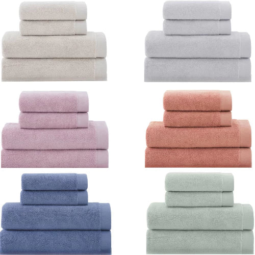 Jogo de Toalhas Banho Dual Air 4 Peças – 100% Algodão 500 g/m²