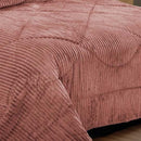 Coberdrom Canelado Plush – Manta Plush com Textura