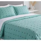 Kit Cobre Leito Decor 3 Peças Dupla Face em Percal 200 Fios