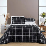 Cobre Leito Austin Colcha Dupla Face 03 Peças 200 Fios