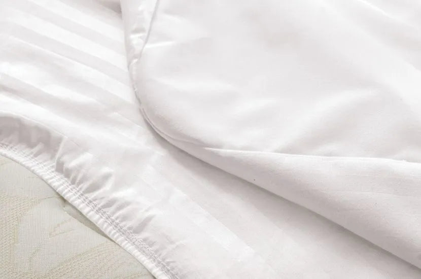 Protetor de Colchão Casal Impermeável Francis Branco