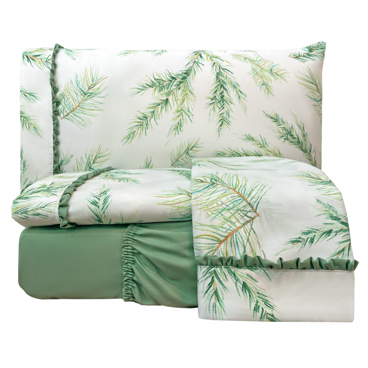 Jogo de Lençol Malva 4 Peças - 200 Fios Algodão