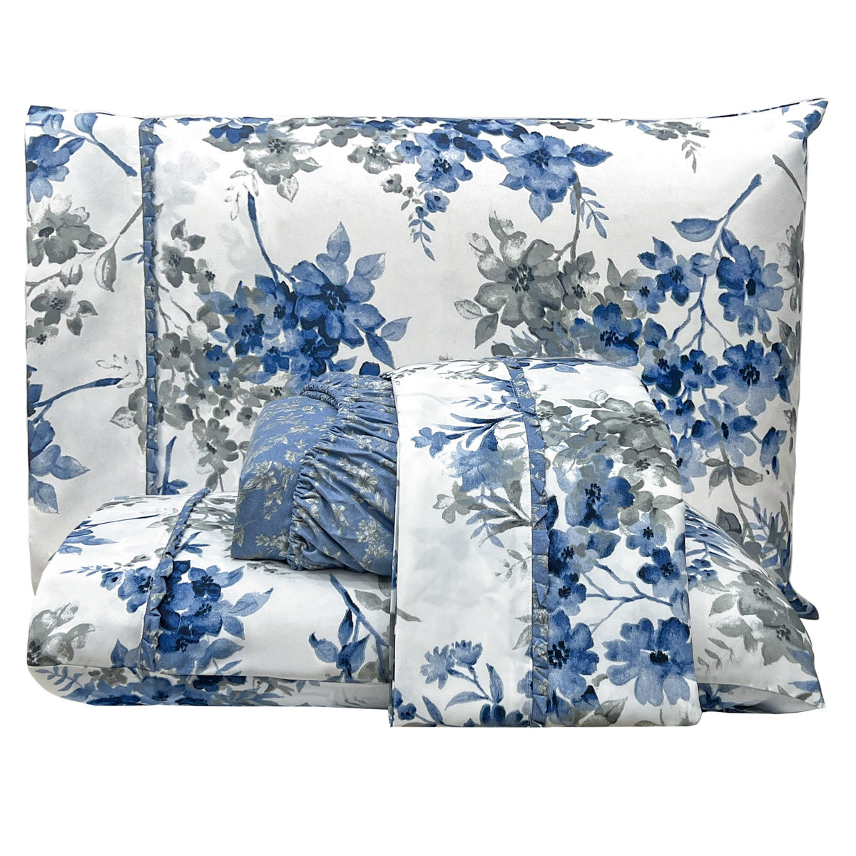 Jogo de Lençol Malva 4 Peças - 200 Fios Algodão