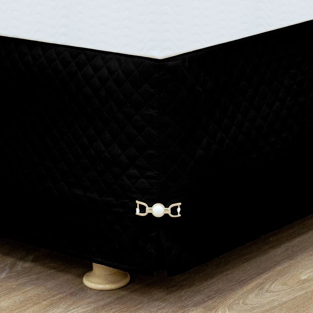 Saia para Cama Box Matelada com Pingente Várias Cores