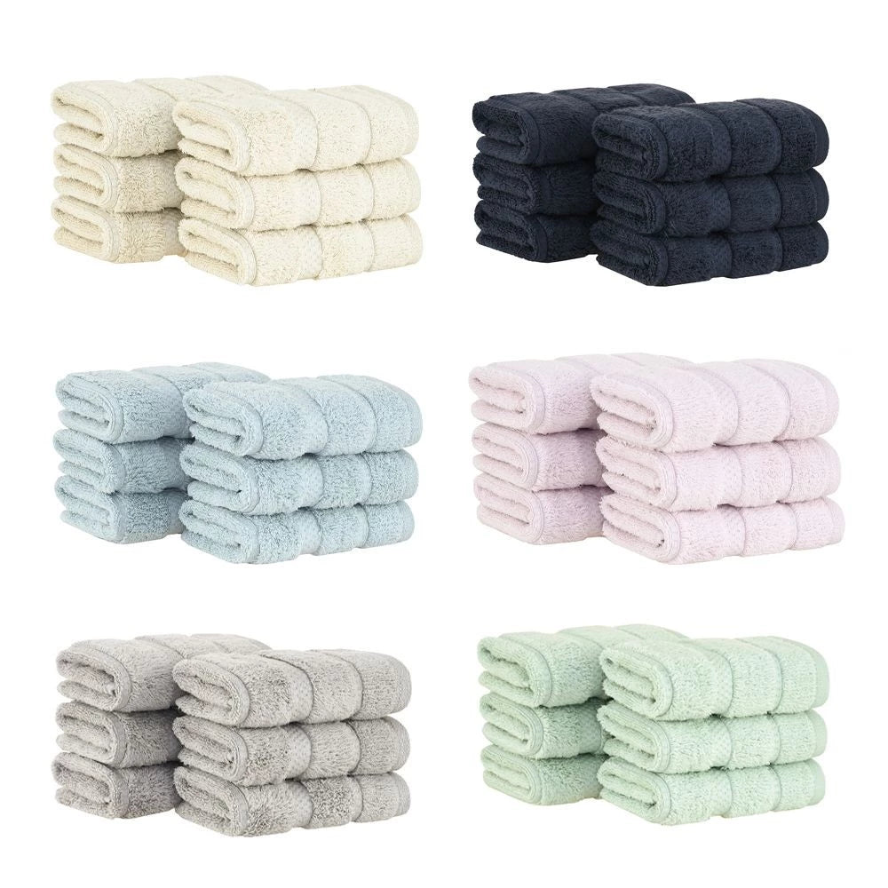 Kit 6 peças Toalhas Lavabo Air Cotton