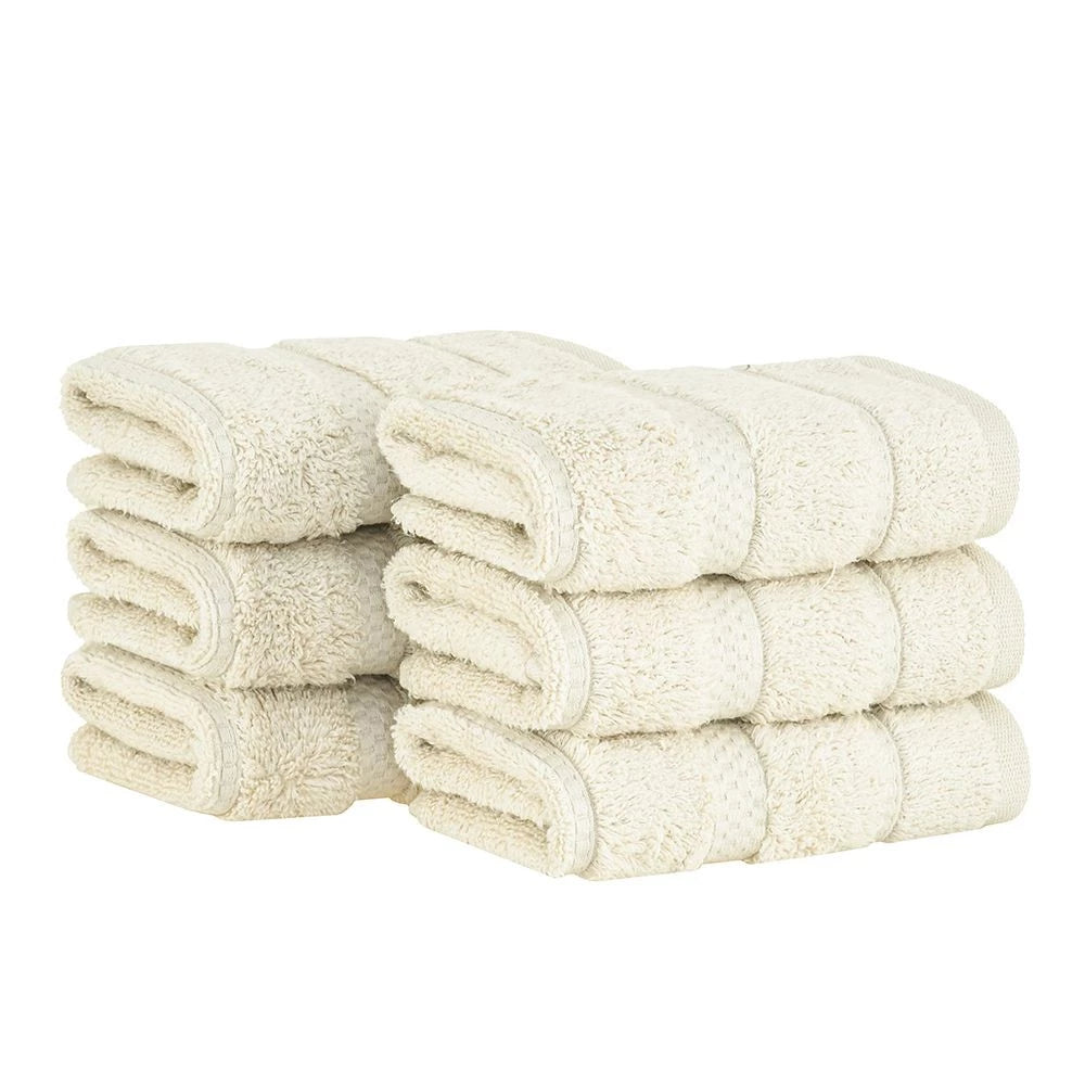 Kit 6 peças Toalhas Lavabo Air Cotton