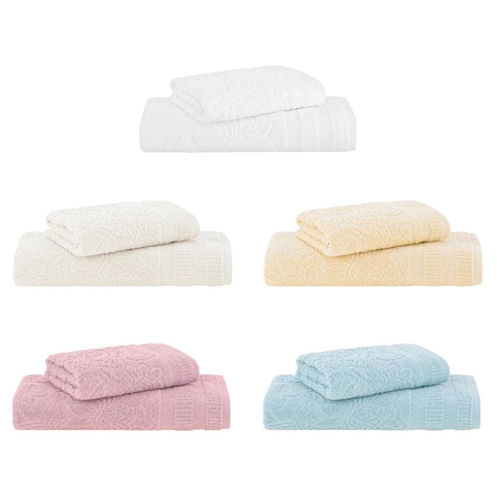 Jogo de Toalhas Veneza Extra Soft  2 Peças - 550 g/m²