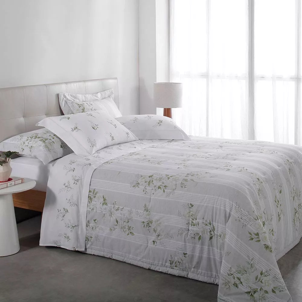 Jogo de Lençol Blanche 4 peças Gran Percalle - 200 Fios 100% Algodão